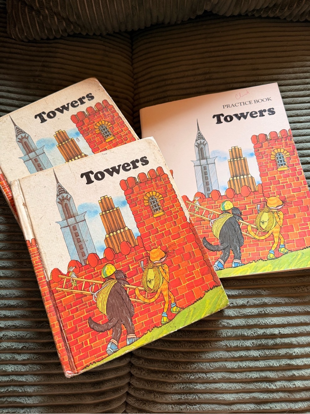Vintage Towers phonics intervention textbook set of 3